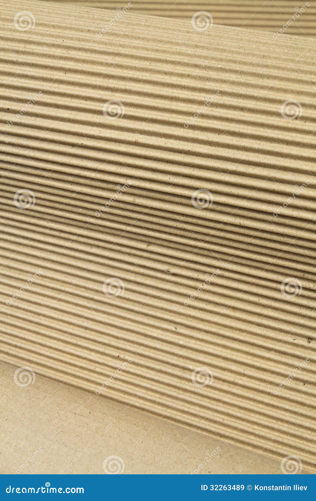 Corrugated sheet stock image. Image of carton, packet 32263489