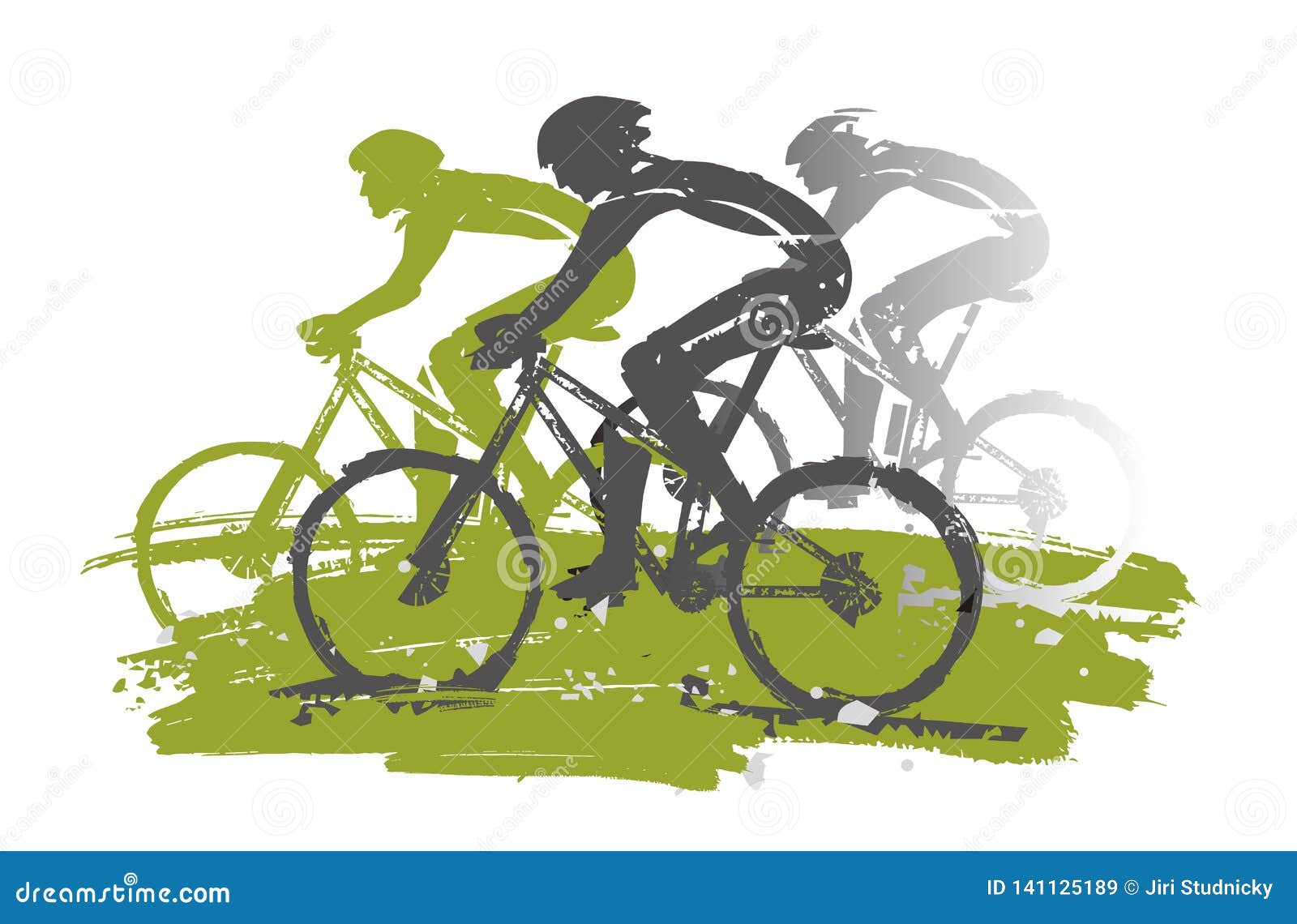 Coperta Da Parete Arazzo,Ciclismo su strada blu geometrico ciclista astratto ciclista veloce ciclo sport,Decorazioni Del Soggiorno Tappetino Da Picnic,40x60 