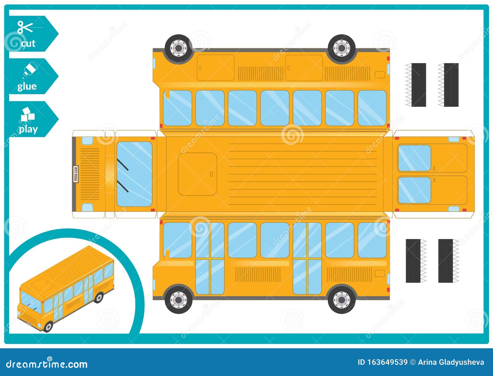 Carro Vermelho Cortado E Colado De Papel. Página De Atividade Cortar E  Colar Embarcação. Jogo Educativo Para Crianças Na Pré-escol Ilustração do  Vetor - Ilustração de escola, kindergarten: 215796199