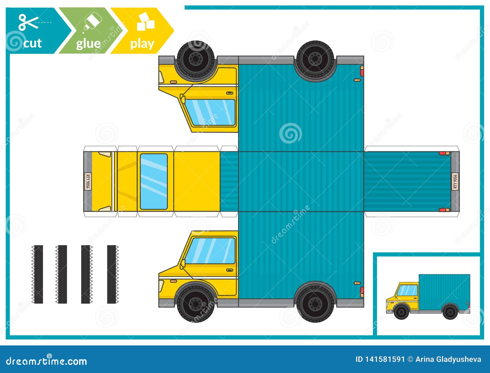 Carro Vermelho Cortado E Colado De Papel. Página De Atividade Cortar E  Colar Embarcação. Jogo Educativo Para Crianças Na Pré-escol Ilustração do  Vetor - Ilustração de escola, kindergarten: 215796199