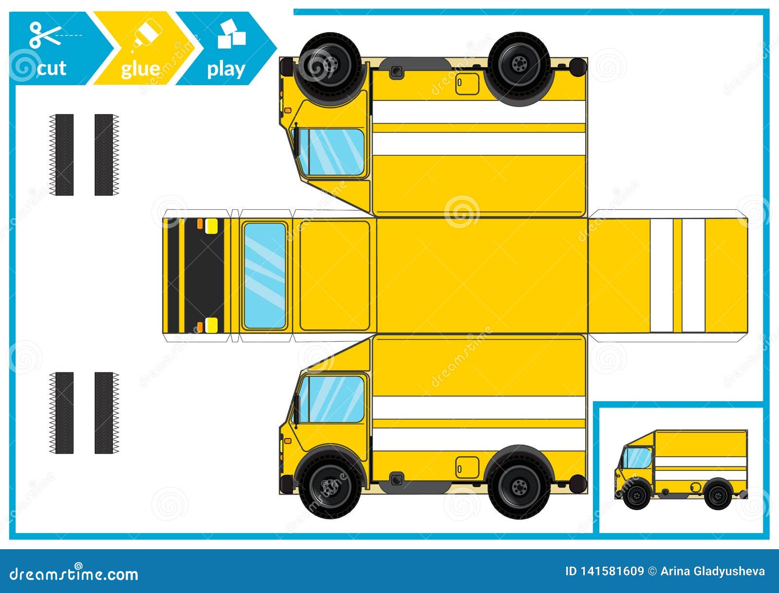 Carro De Papel Cortado E Colado. Jogo De Aplicativos De Corte De Papel a  Cores. Jogo Educativo Para Crianças Na Pré-escola. Planil Ilustração do  Vetor - Ilustração de educacional, serra: 202878506