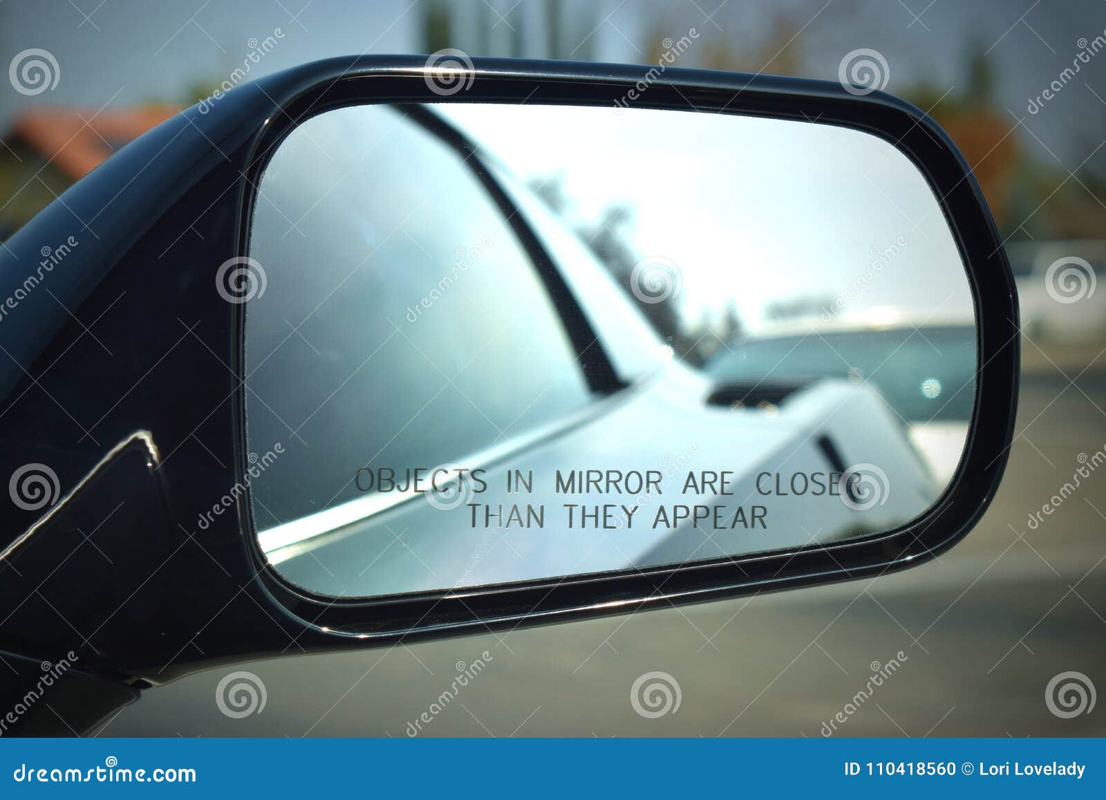 Corvette Side Mirror with the Words, Objects in Mirror are Closer Than they  Appear Stock Photo - Image of thick, black: 110418560