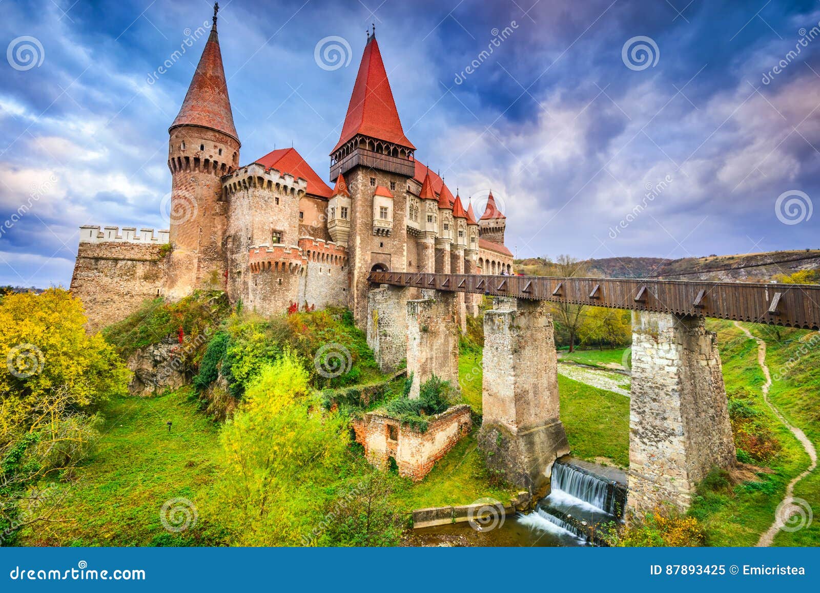 corvin castle - hunedoara, transylvania, romania