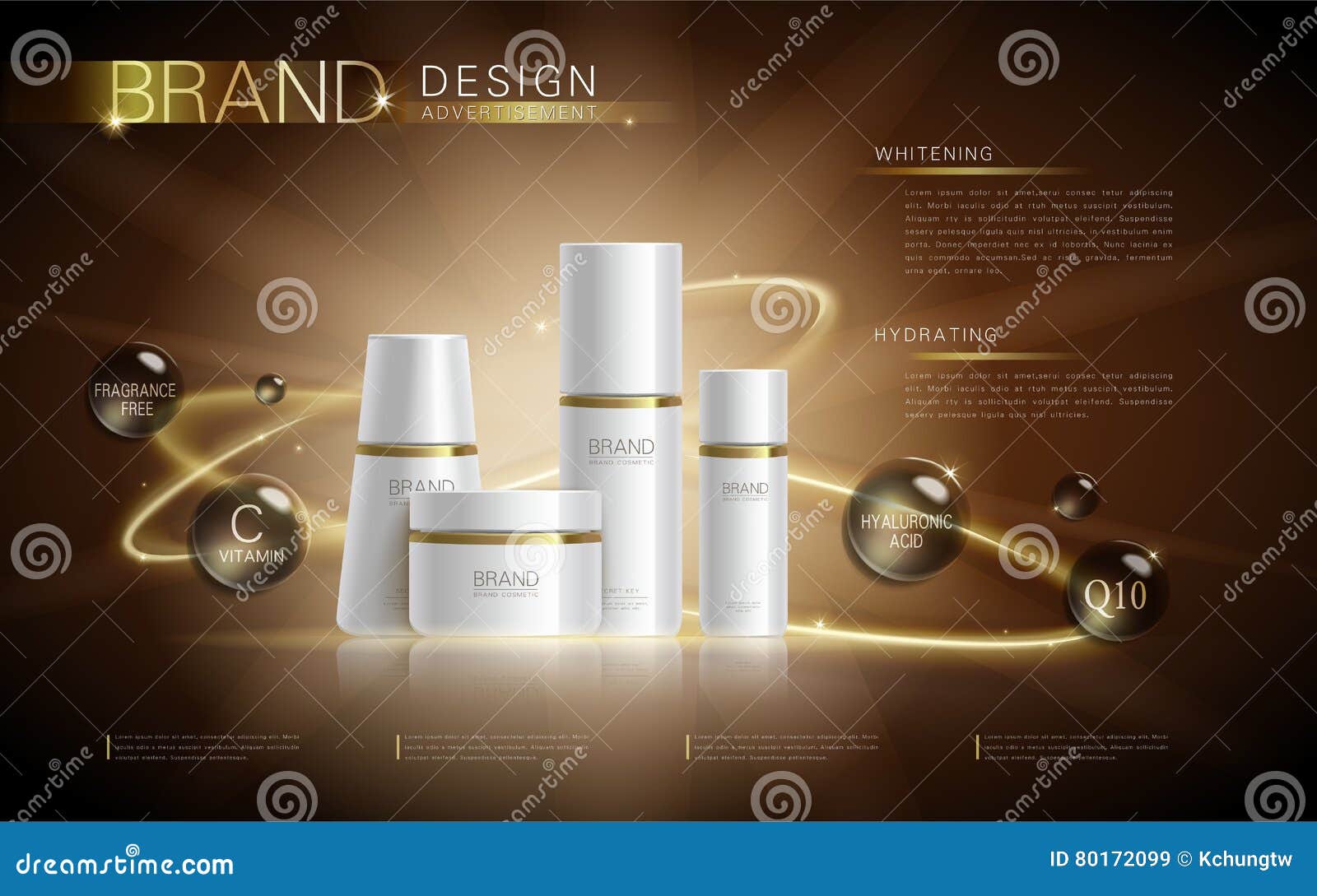cosmetic ads template