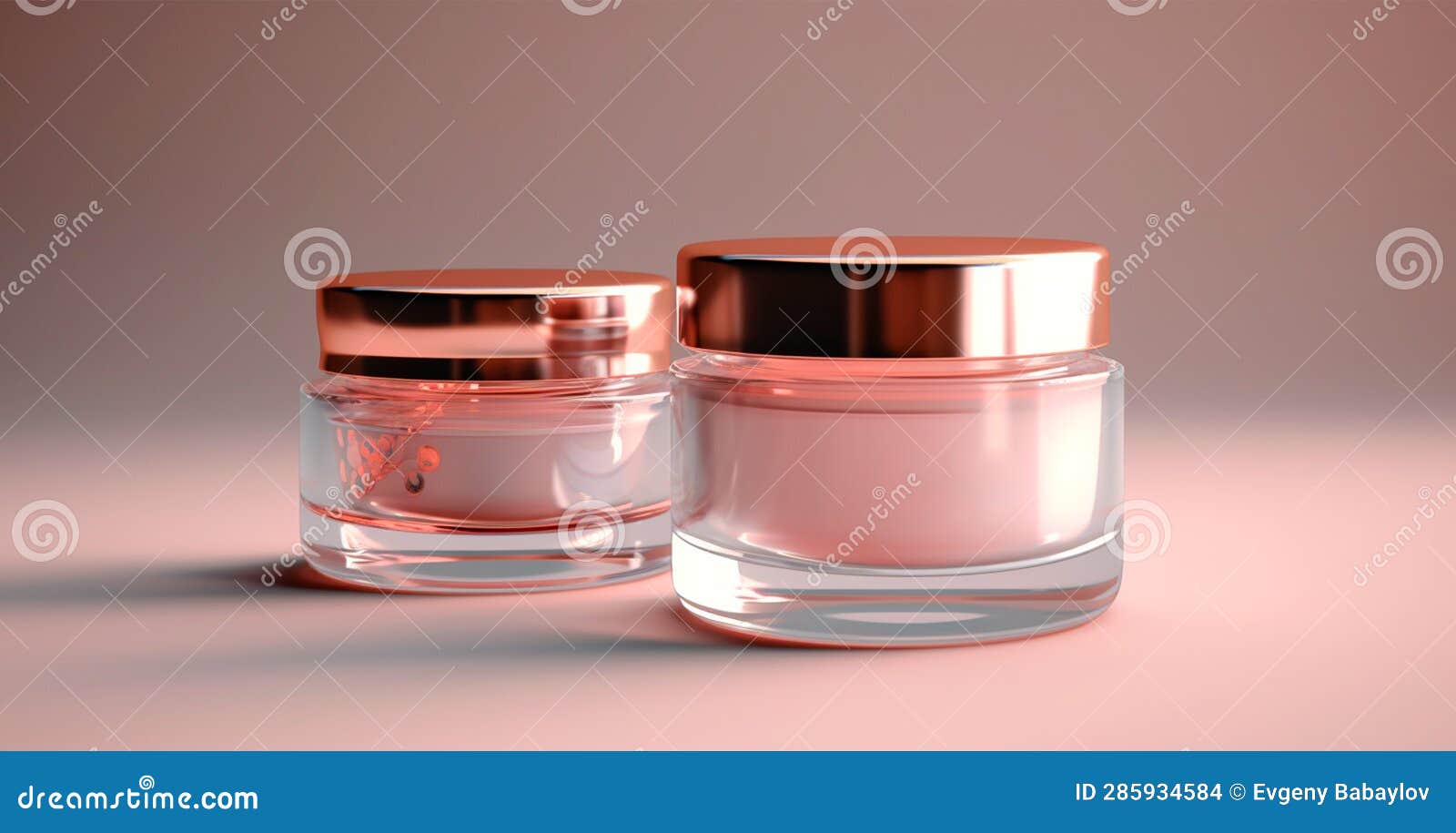 Cosmetic Anti-aging Cream Jar Set, Advertisement for Your Product - AI ...