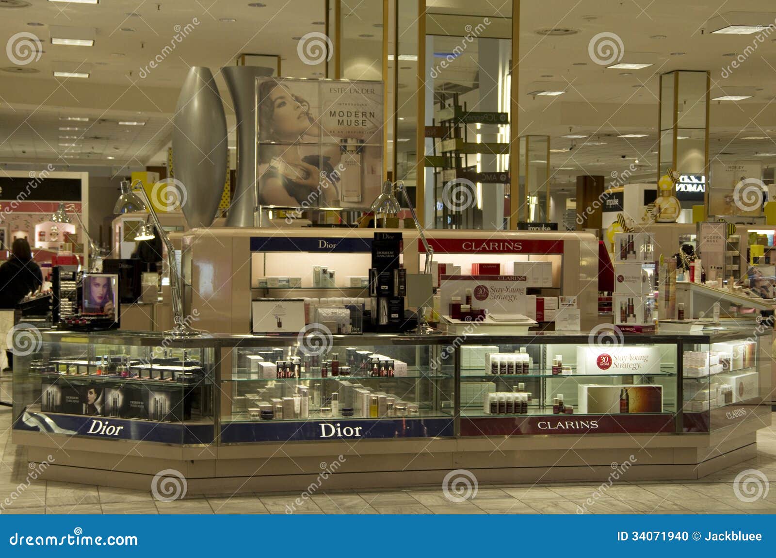 Cosmetic Department Store Editorial Image Image Of Interiors