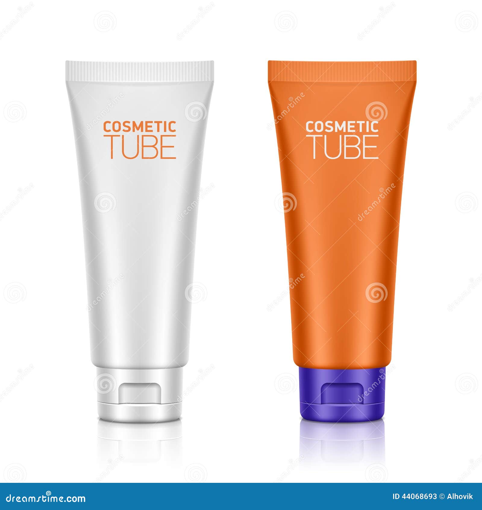 Download Cosmetic Packaging, Plastic Tube Stock Vector - Image ...