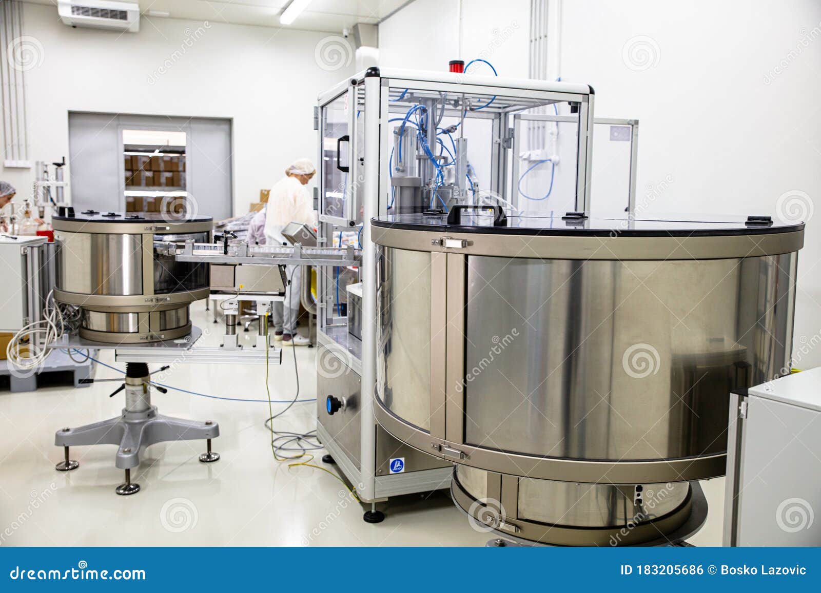 Cosmetic Production Technologies Stock Photo Image of belt, factory 183205686