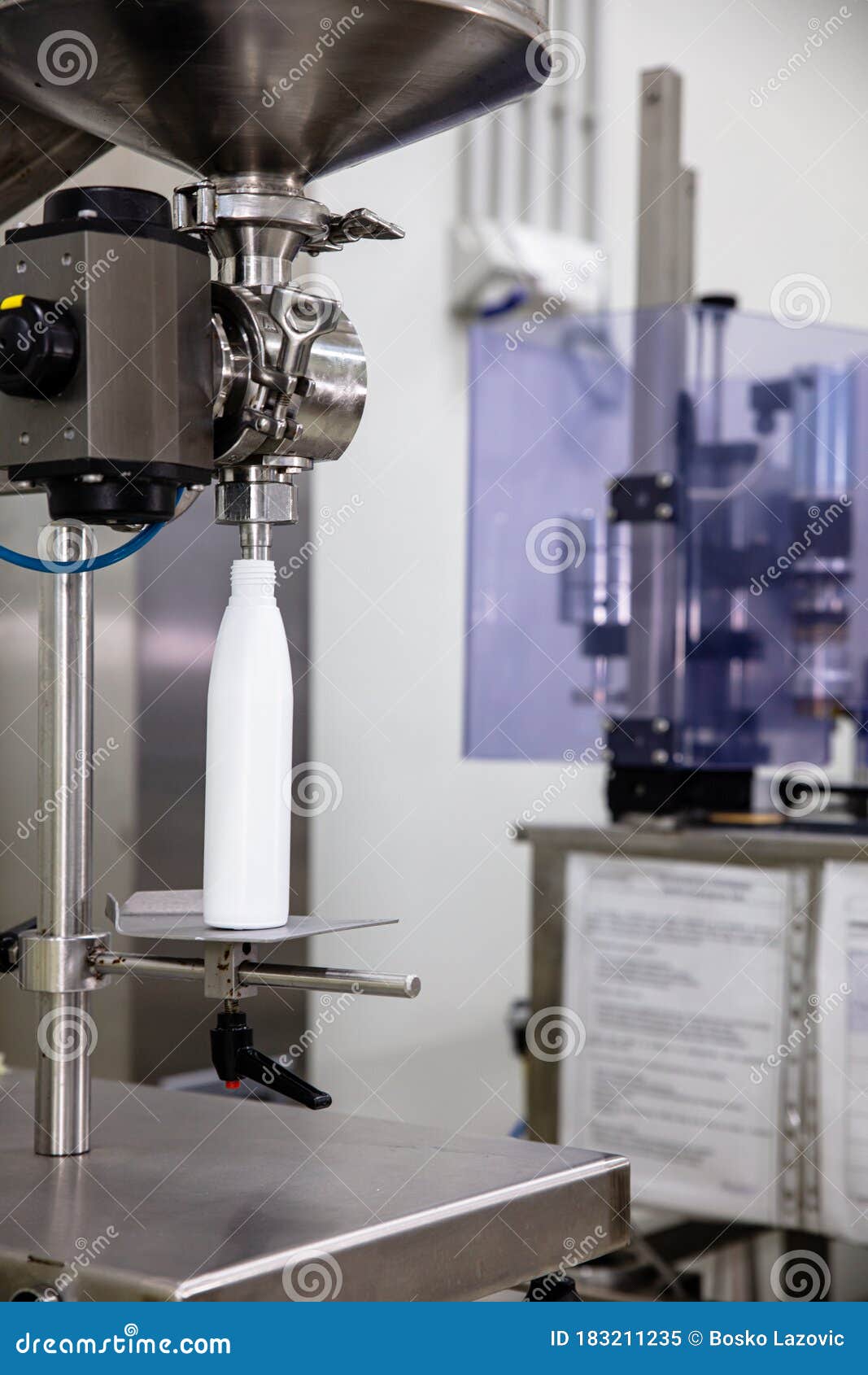 Cosmetic Production Technologies Stock Image Image of equipment, machine 183211235