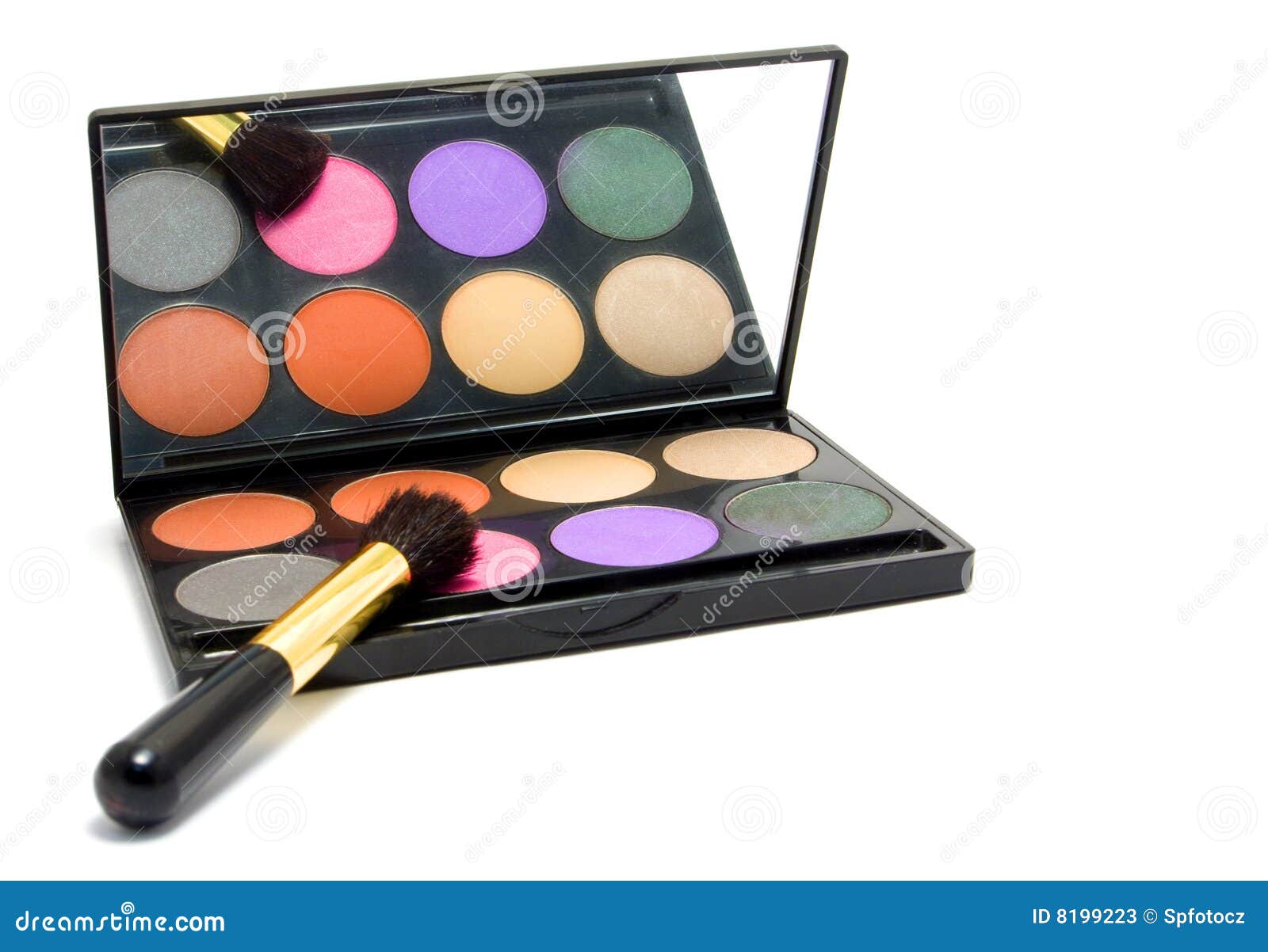 Cosmetic tools stock image. Image of eyelash, container 8199223