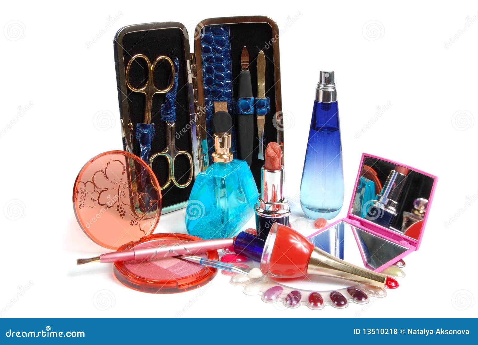 cosmetics, perfumery and tools for nails