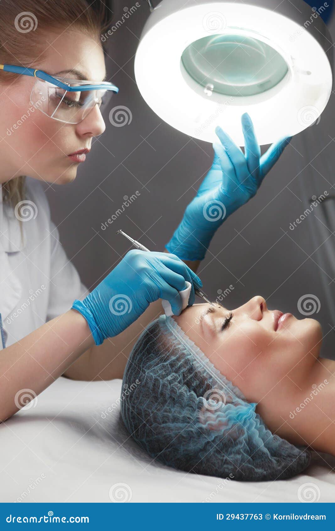 Cosmetology procedures stock image. Image of expert, hospital 29437763