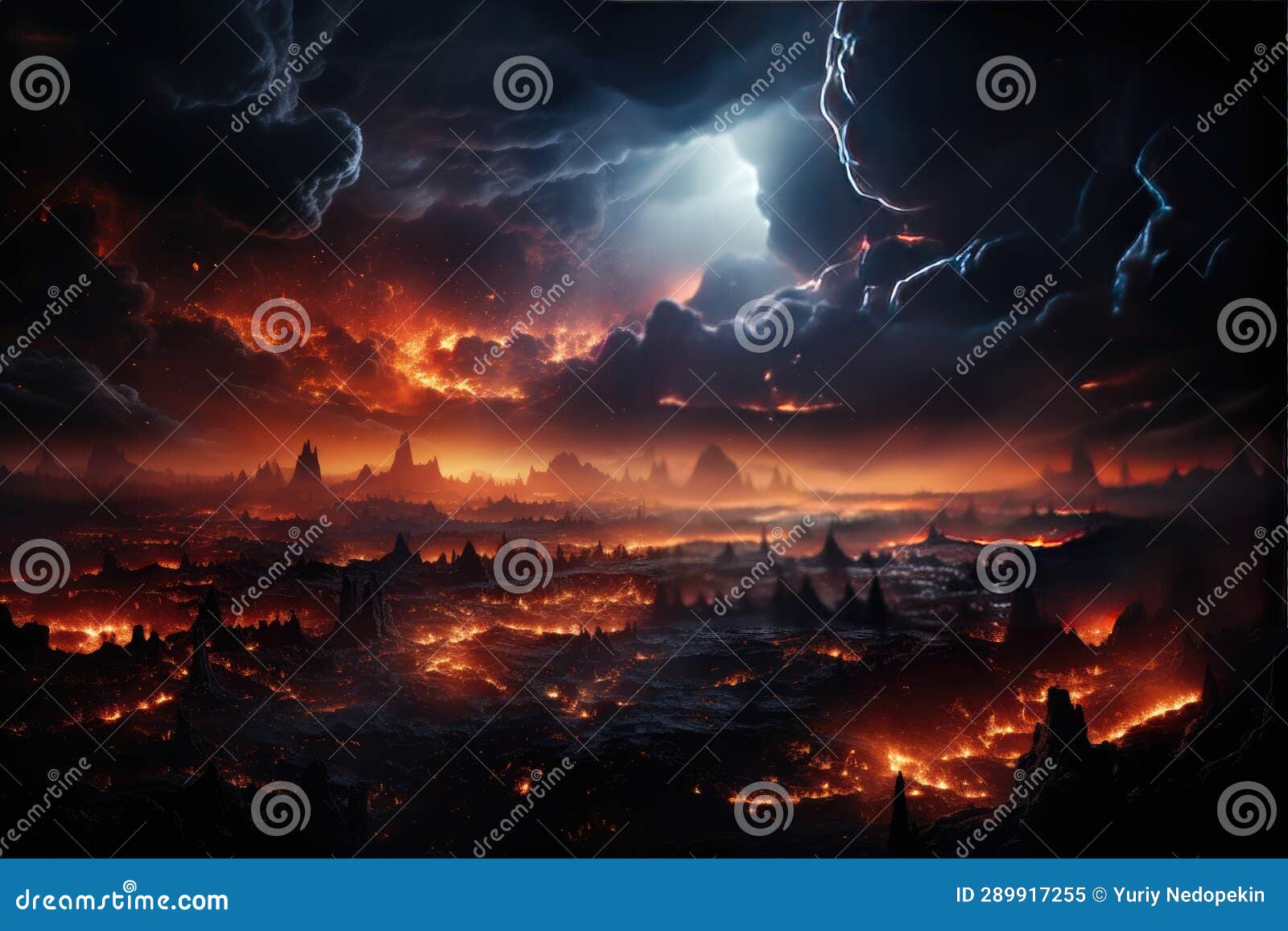 Cosmic Armageddon, Judgment Day of Planet Earth Stock Image - Image of catastrophe, cataclysm 