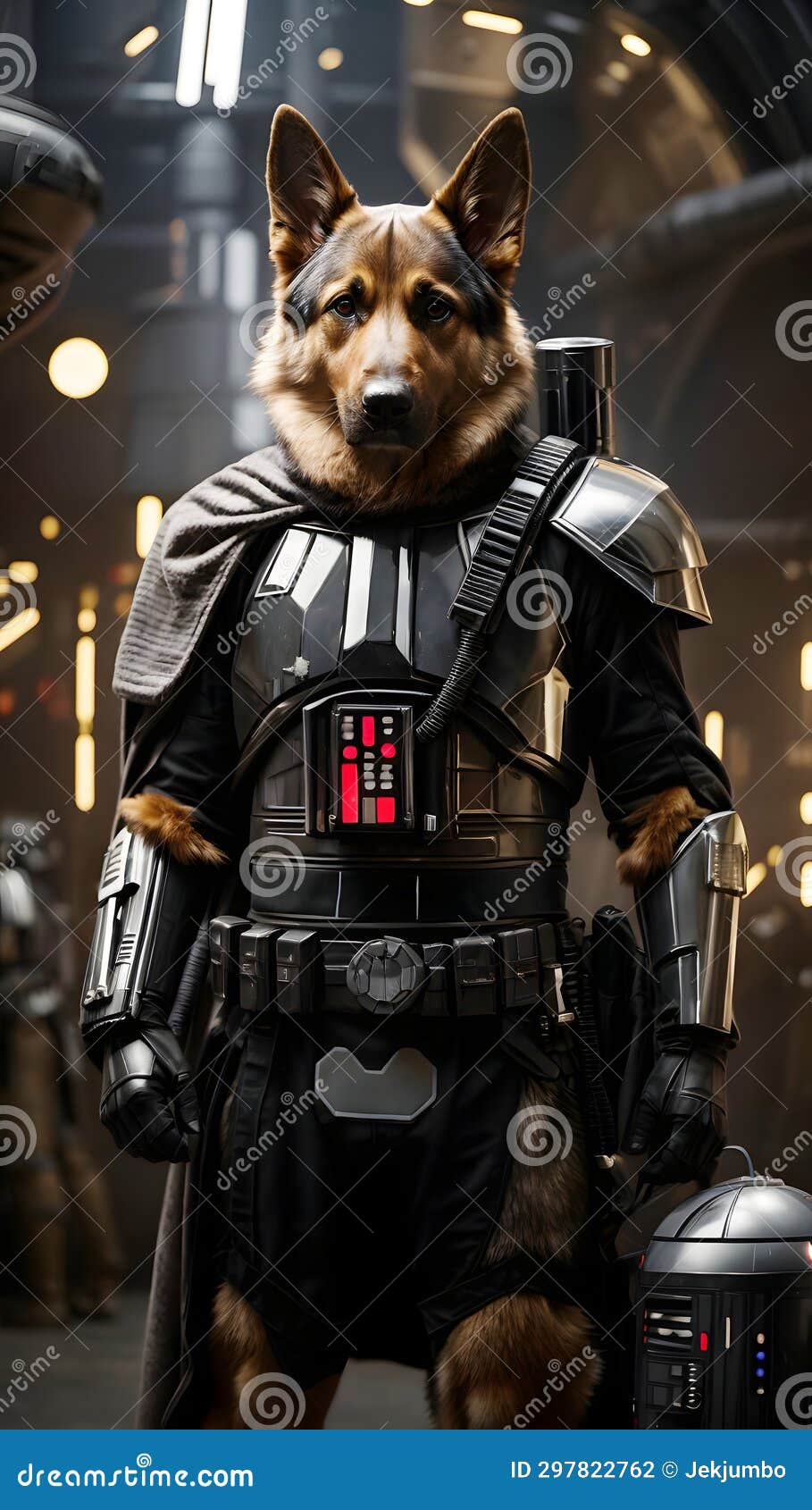 cosmic custodian: german shepherd's role as guardian of galactic tranquility