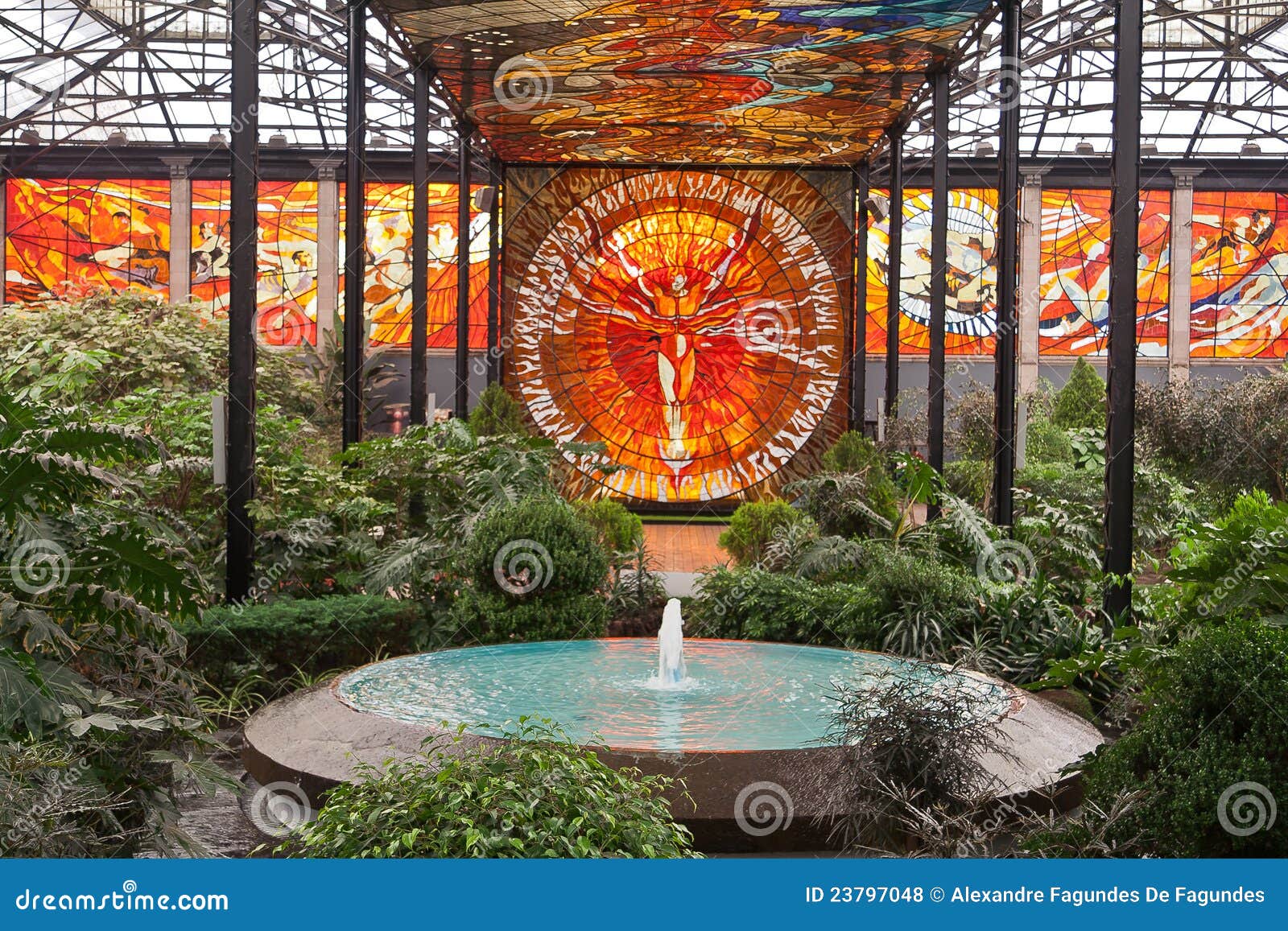 Cosmovitral Botanical Gardens Toluca Editorial Stock Photo Image