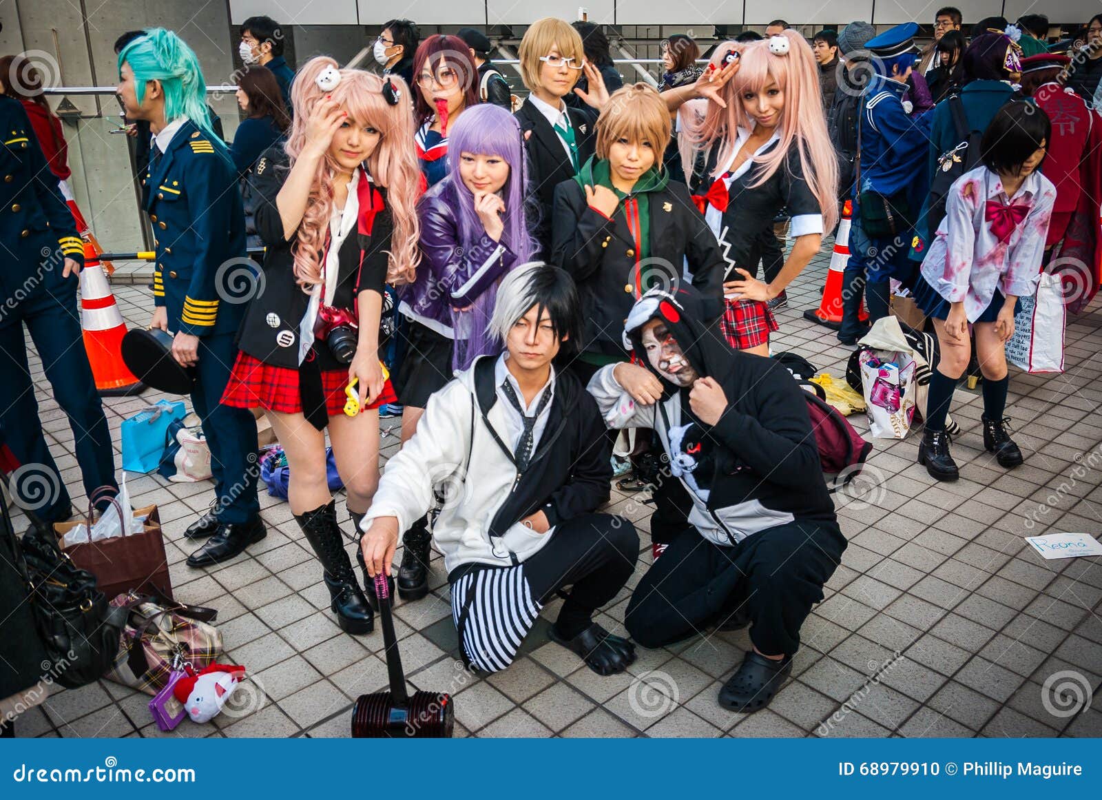 Cosplay en Tokio imagen editorial. Imagen de tokio, estilo 68979910