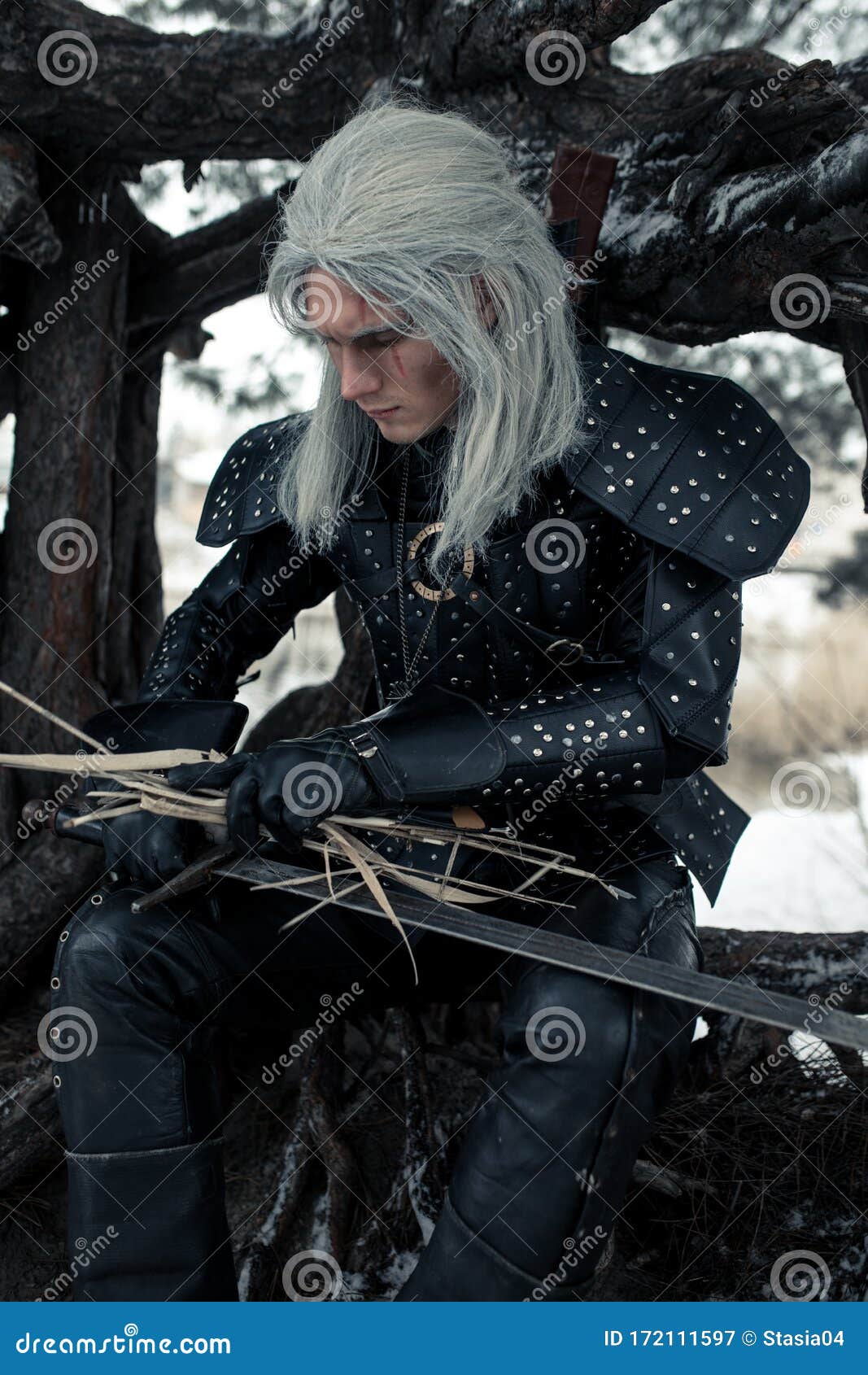 Cosplayers in Image of a Characters Geralt of Rivia and Yennefer of  Vengerberg from the Game or Film the Witcher in Winter Forest Editorial  Photo - Image of dnipro, cosplay: 172112241