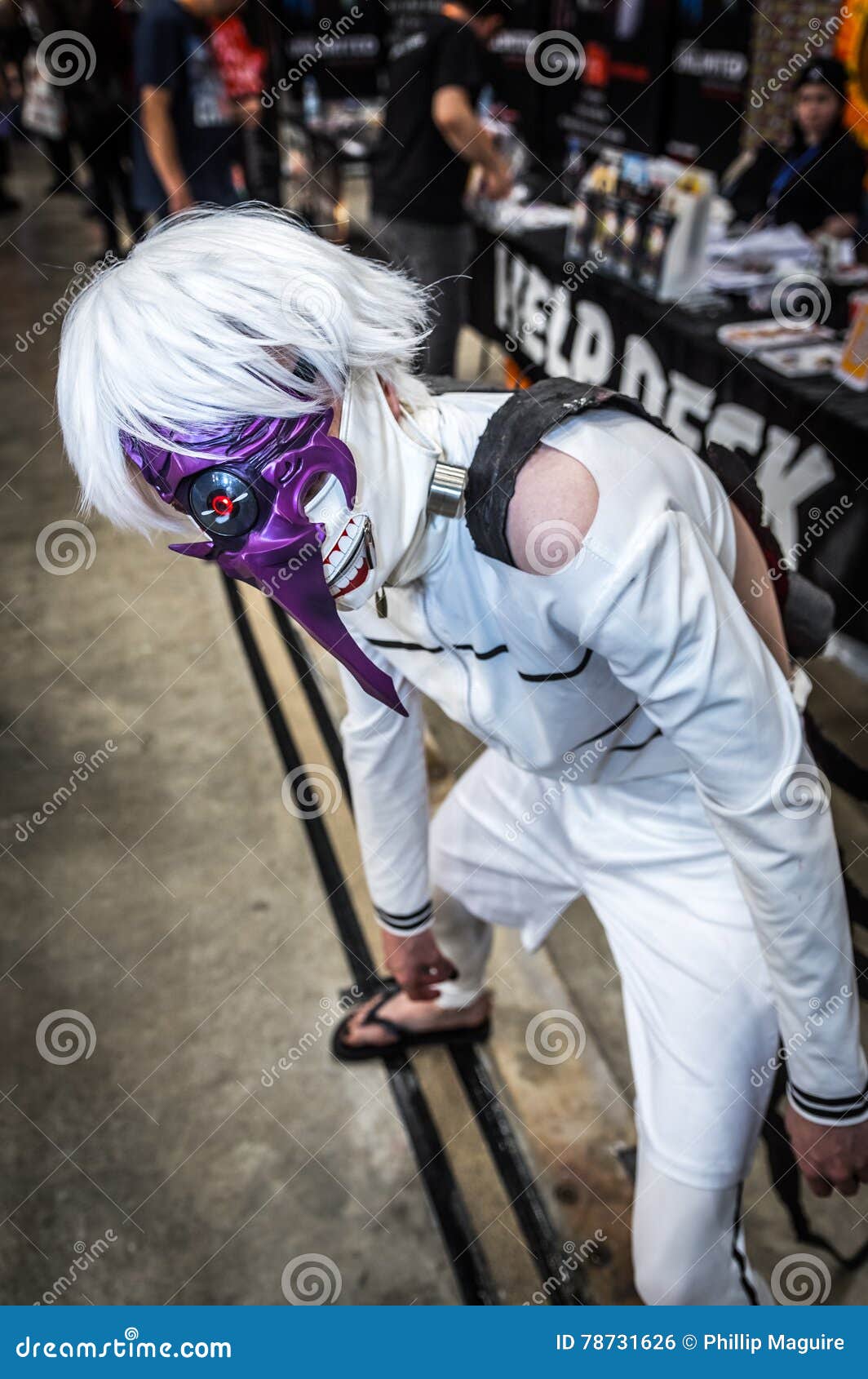 Foto de Cosplayer Masculino Na Convenção De Cosplay De Yorkshire e