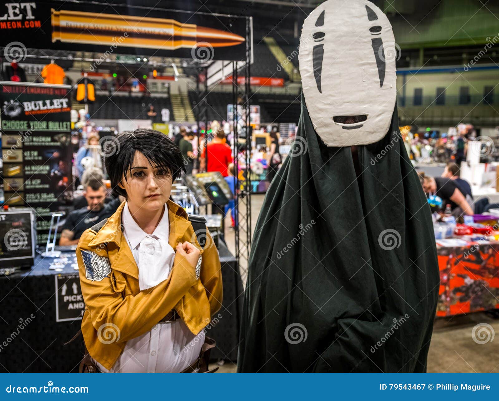 Cosplayers Dressed As Characters from Attack on Titan and Spi Editorial  Photography - Image of geek, face: 79543467