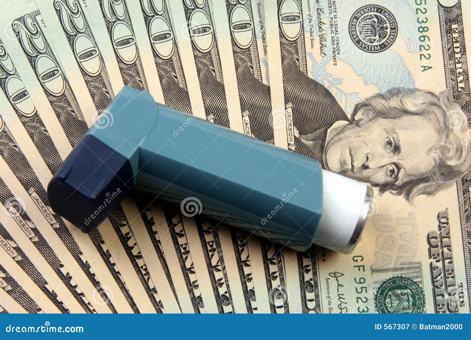 Cost of asthma treatment stock image. Image of counterfeit 567307