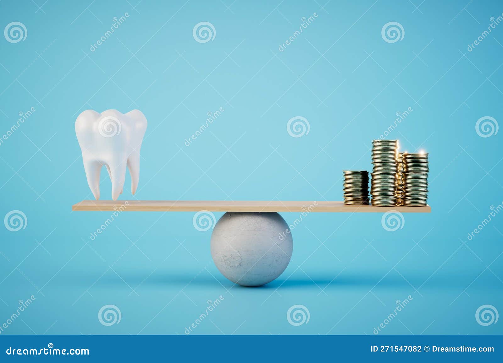 The Cost of Dental Treatment Corresponds To the Quality. Scales on