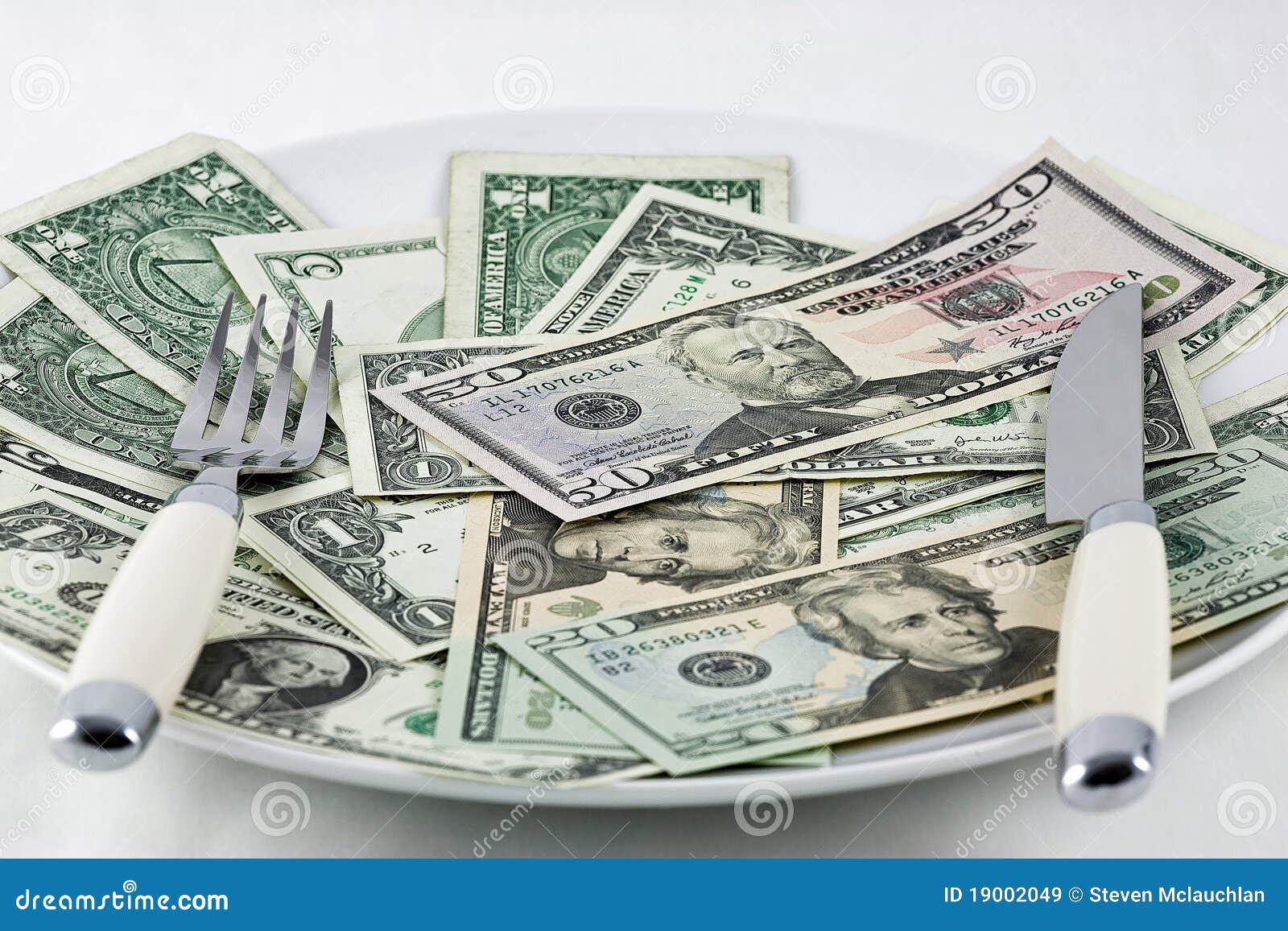 Cost of Eating stock image. Image of money, expense, note 19002049