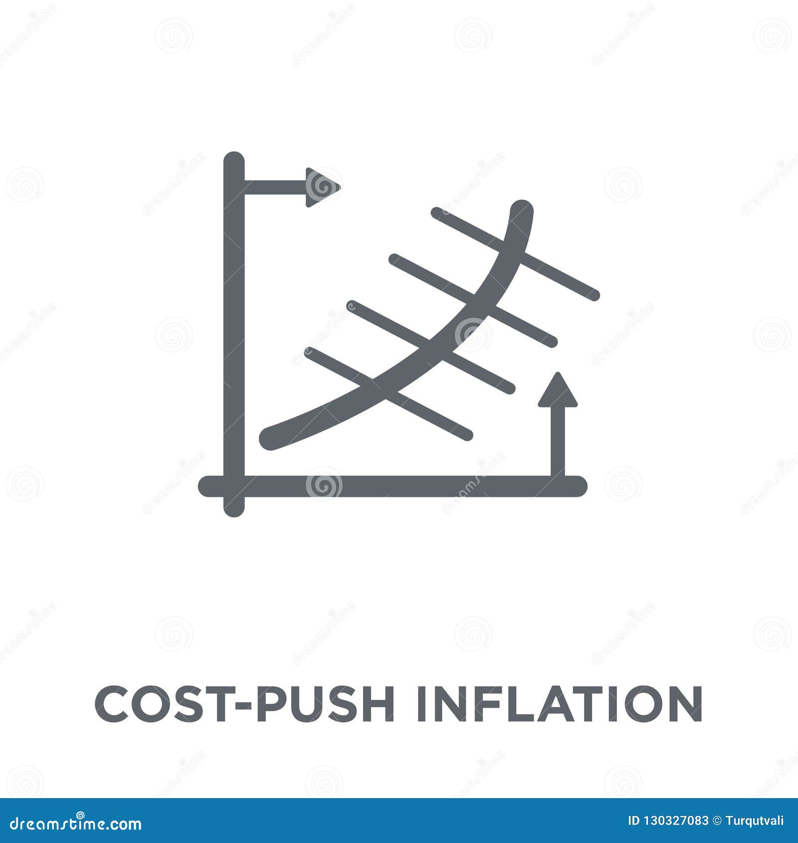 cost-push inflation icon from cost push inflation collection.
