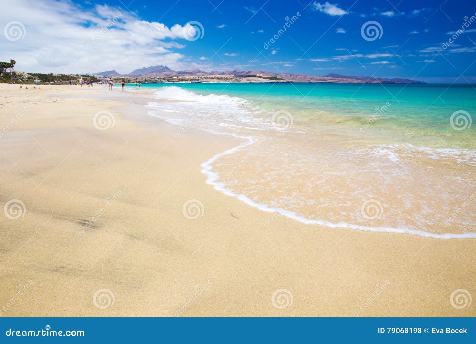 costa calma beach on jandia peninsula, fuerteventura, canary islands