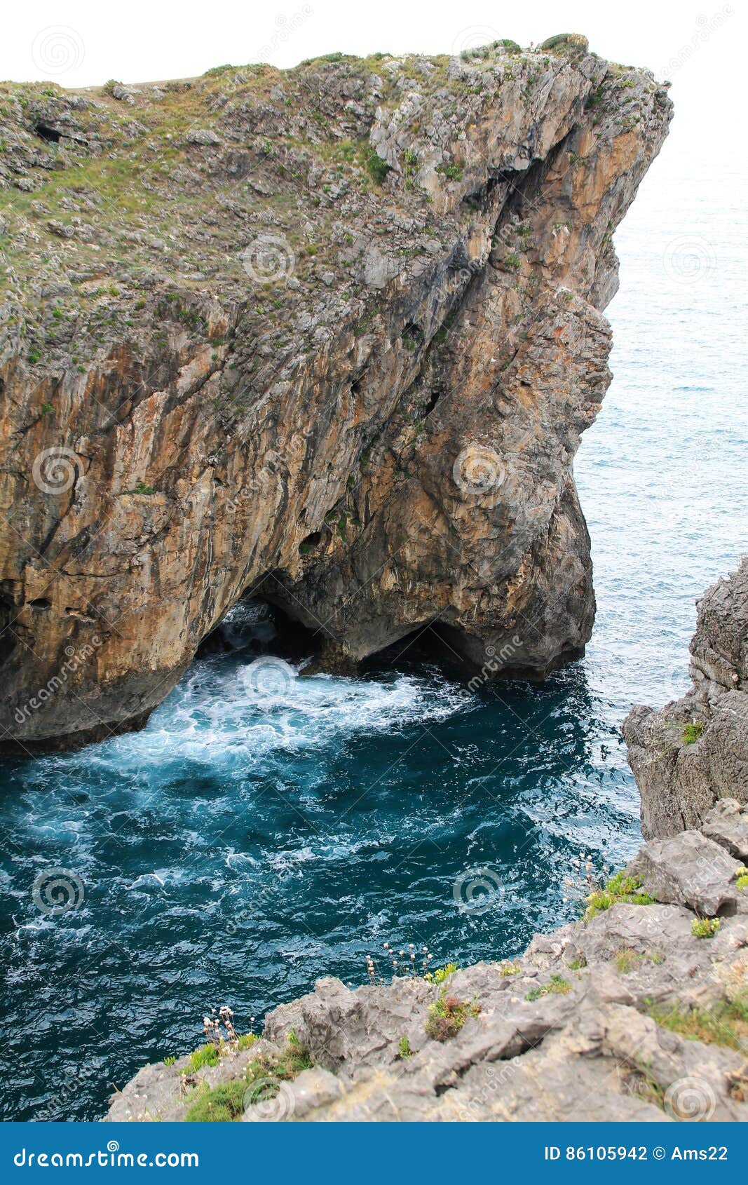 costa de llanes,asturias ( spain )