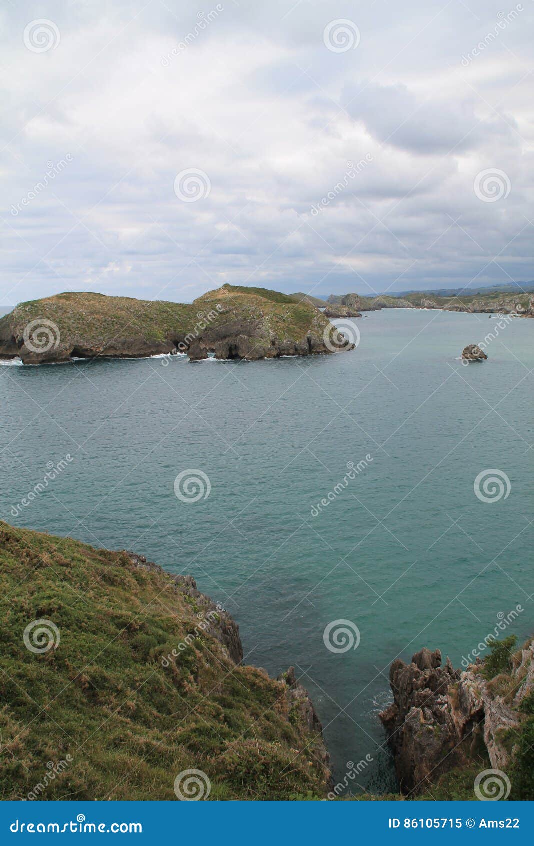 costa de llanes,asturias ( spain )