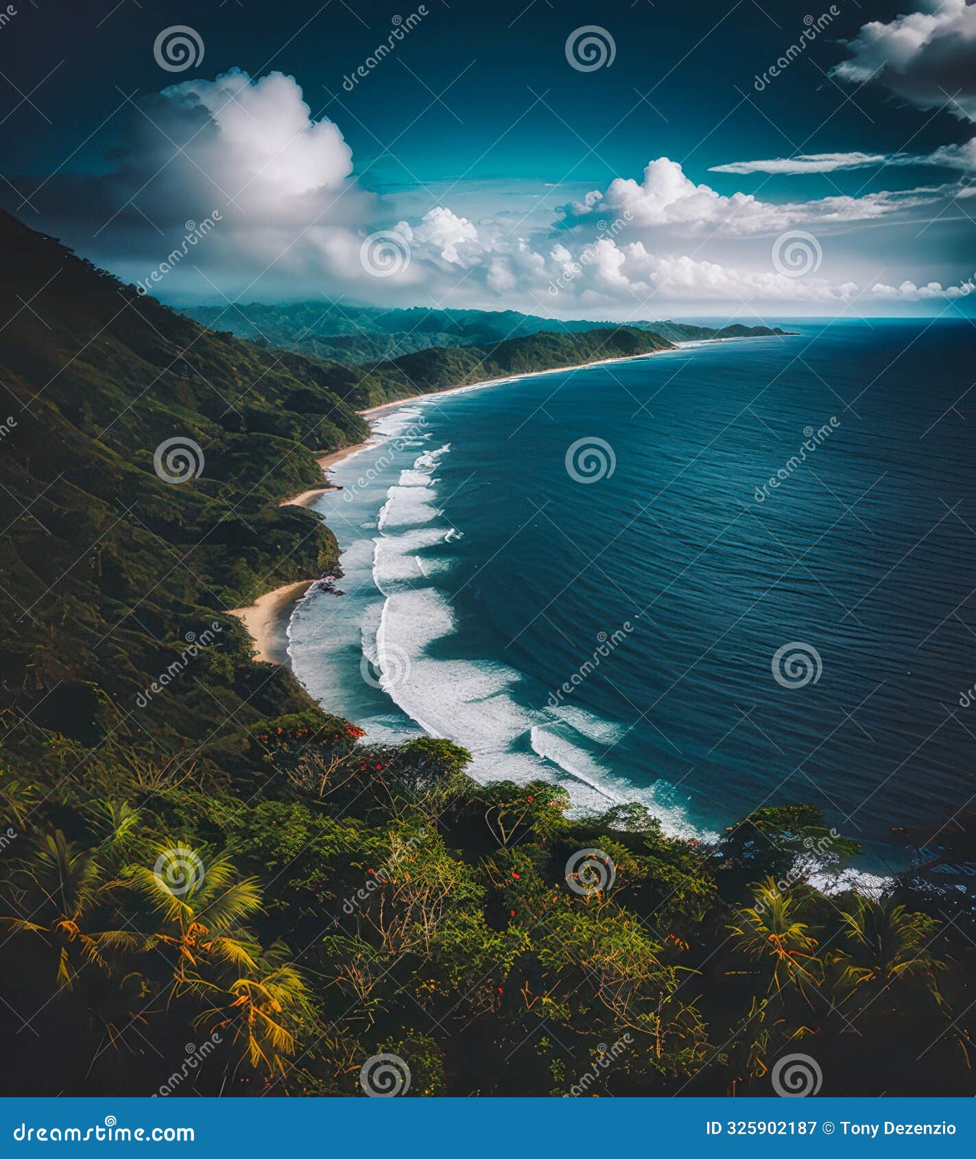 costa rica island view
