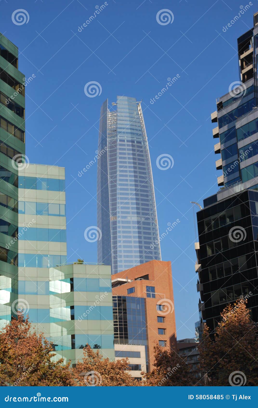 the costanera tower in chile