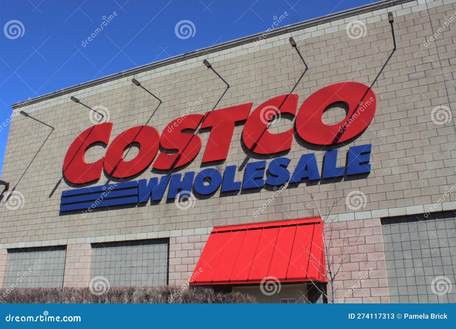 Costco Sign in April 2023 in Chicago Editorial Stock Photo Image of