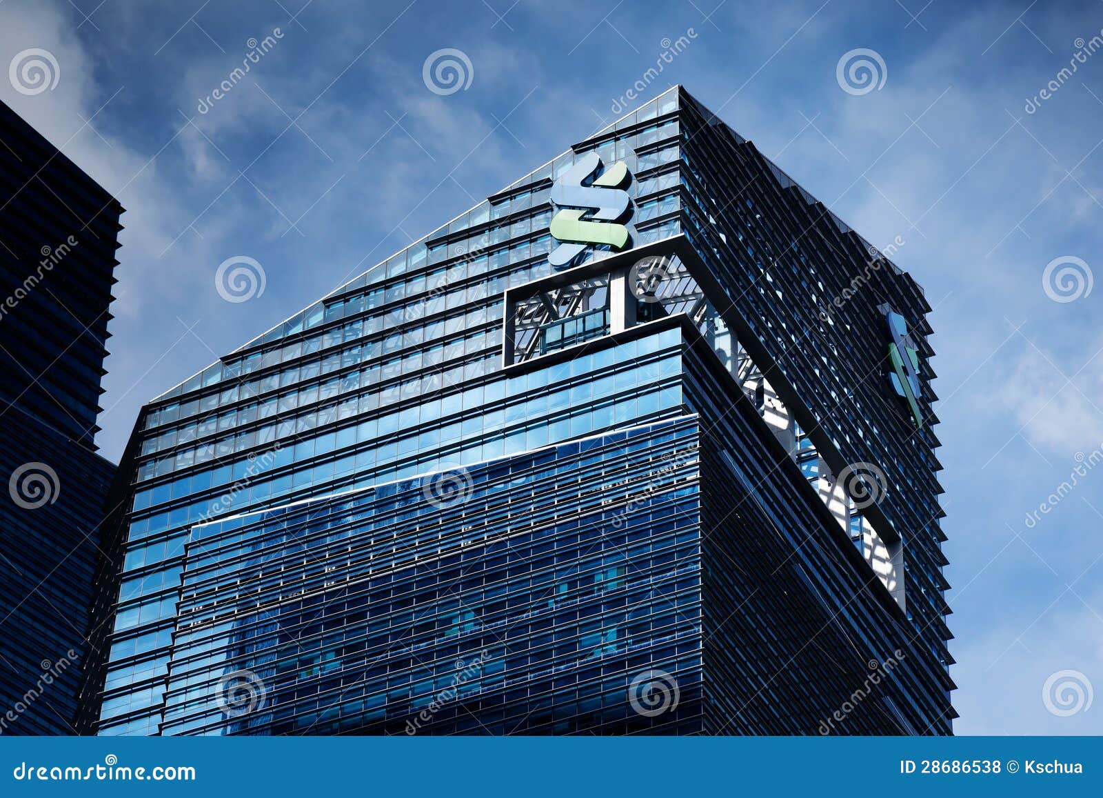 Costruzione Della Banca Di Standard Chartered Fotografia Stock