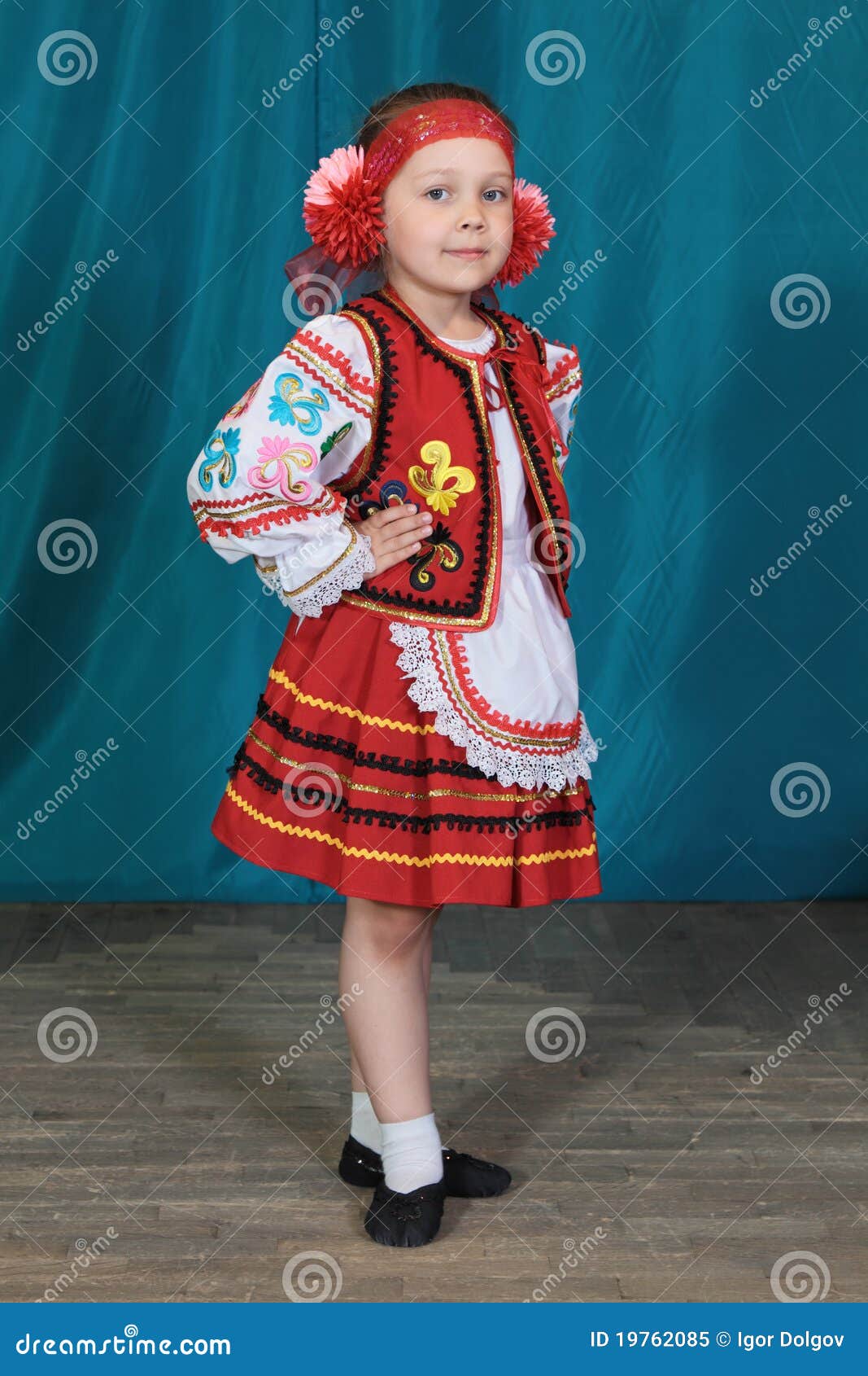 Costume stock image. Image of frock, child, finery, stand - 19762085