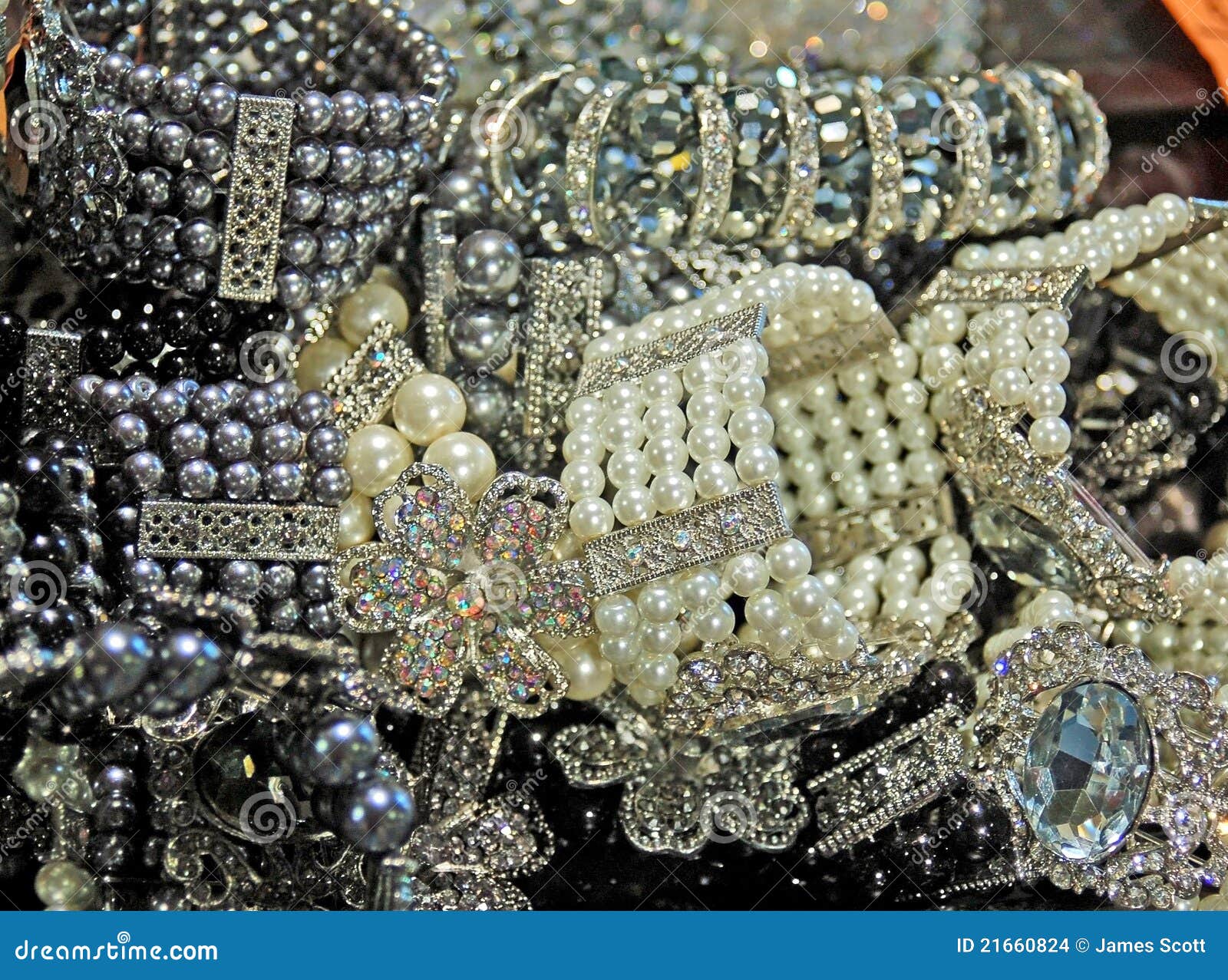 Costume Jewelry stock photo. Image of beauty, bracelets 21660824