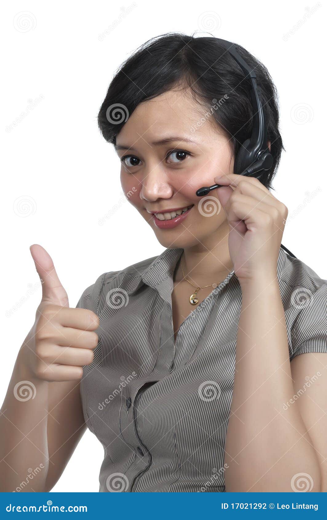Costumer Service Agent stock photo. Image of person, occupation - 17021292