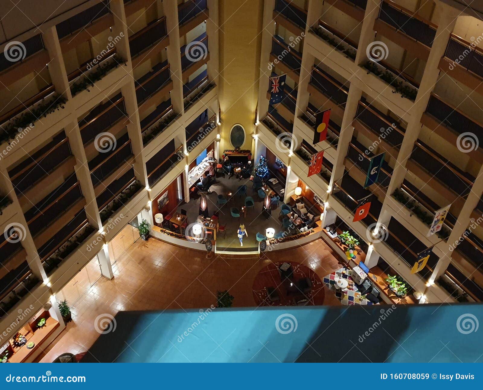 Cosy Corner of the Hotel at Night Time Editorial Stock Image Image of