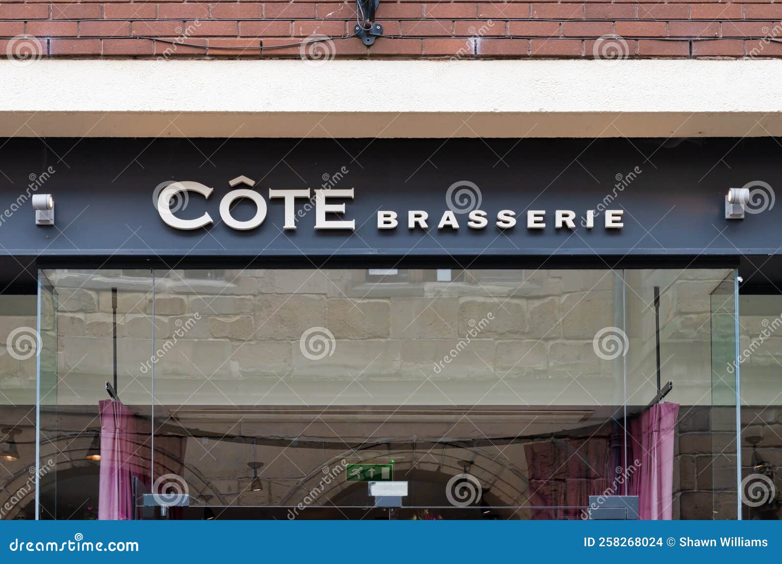 Cote Brasserie editorial stock image. Image of sector - 258268024