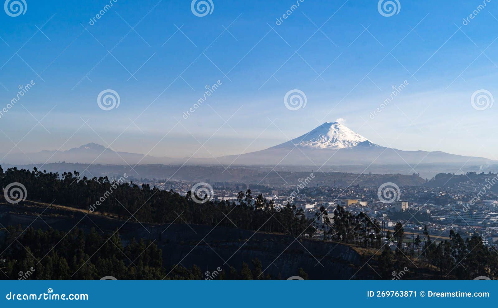 Cotopaxi At Dawn Royalty-Free Stock Photography | CartoonDealer.com ...