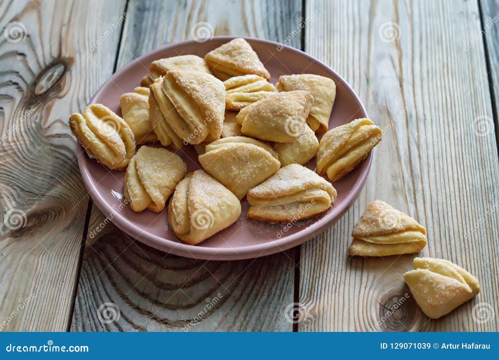 Cottage Cheese Biscuits Stock Image Image Of Table 129071039