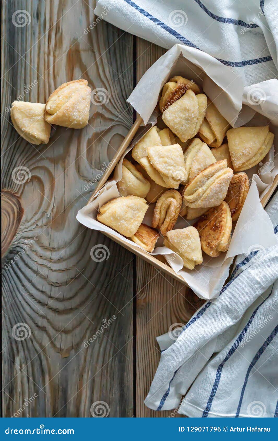 Cottage Cheese Biscuits Stock Photo Image Of Baking 129071796