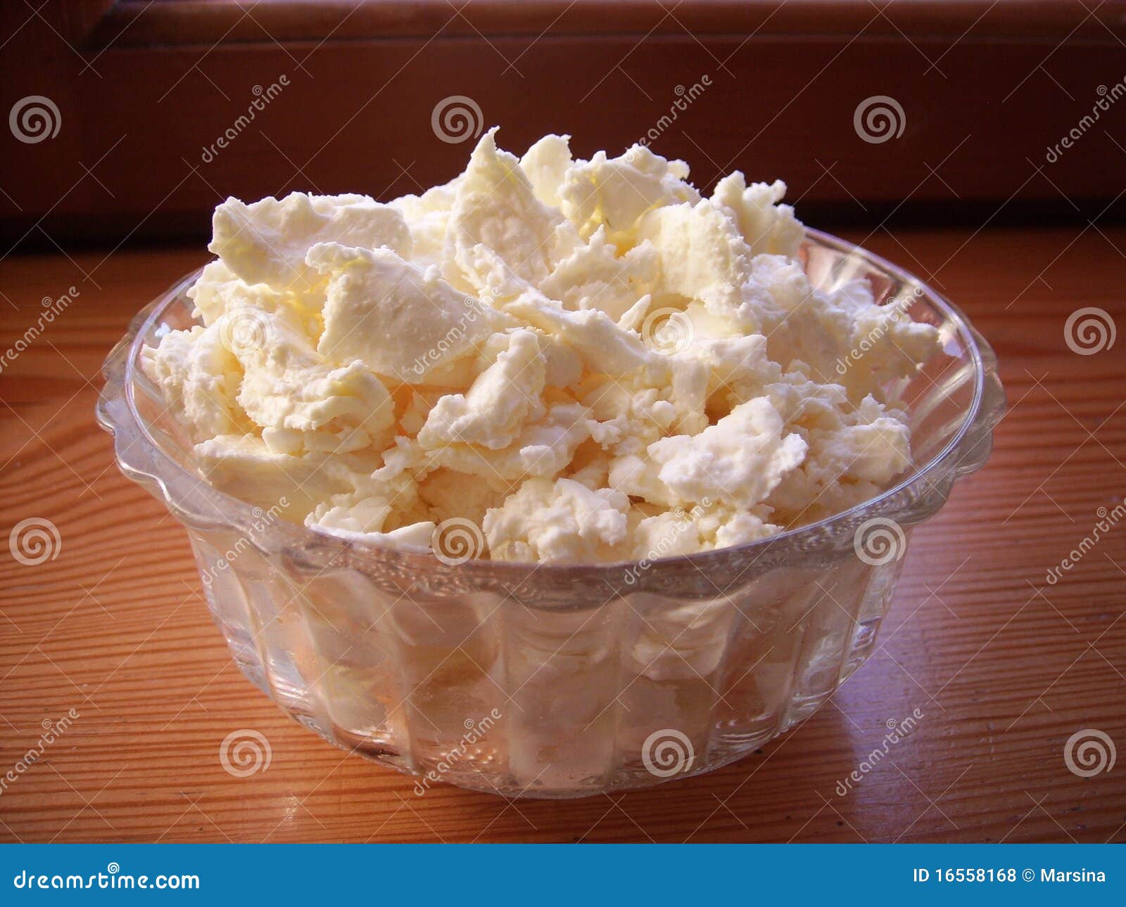 Cottage cheese in a bowl stock photo. Image of meal, deliciously 16558168