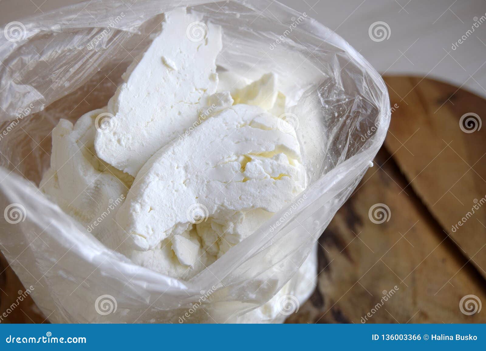 Cottage Cheese Is Classical Dairy Product Cottage Cheese Is In A