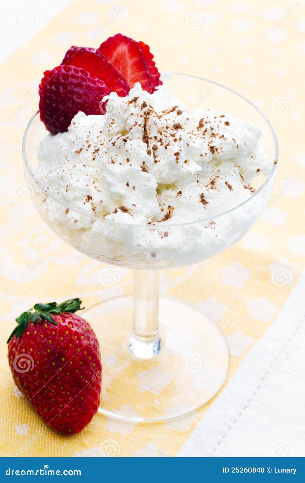 Cottage cheese dessert stock photo. Image of tasty, food 25260840