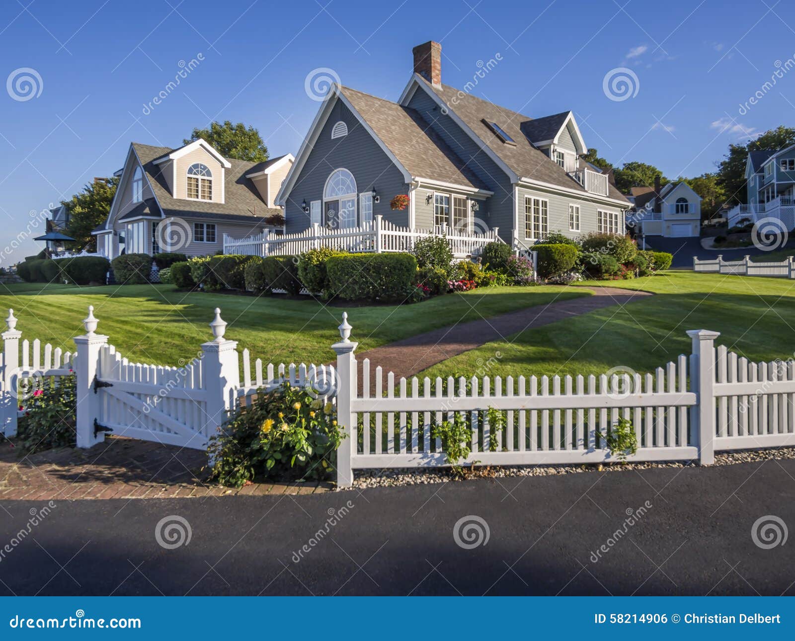 Cottage By The Sea Editorial Photo Image Of Maine Home 58214906