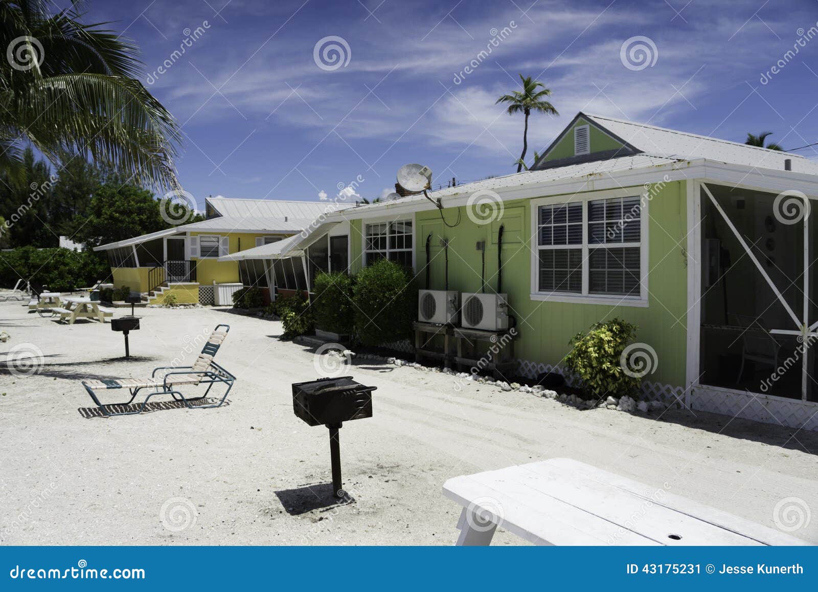 Cottages At Captiva Island Stock Image Image Of Florida 43175231