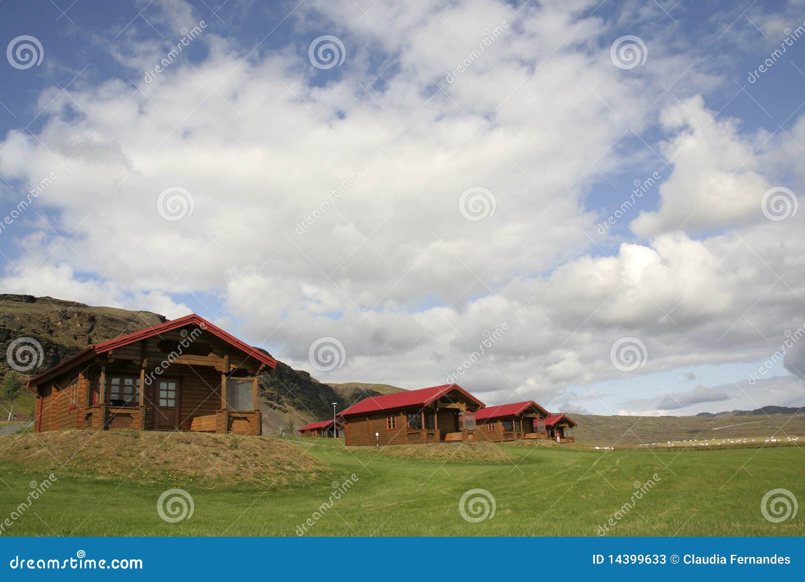 Cottages in Iceland stock image. Image of historical 14399633