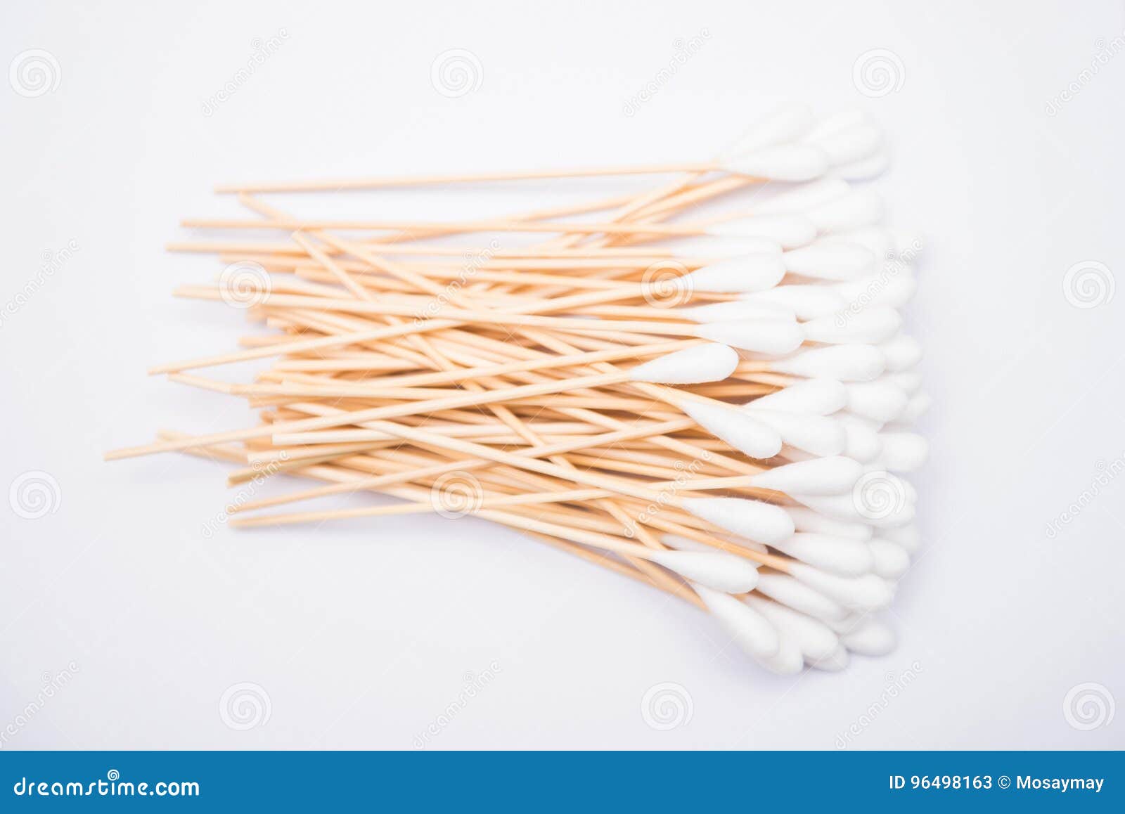 Cotton bud wood stick stock image. Image of sanitary 96498163