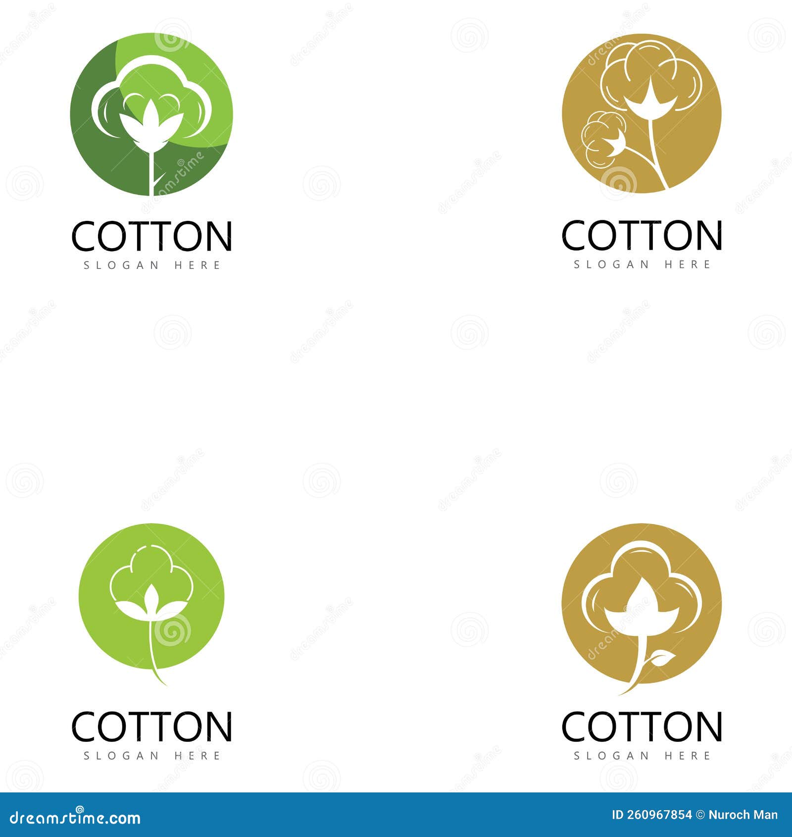 Cotton Flower Vector Icon Logo Design. Stock Vector Illustration of icon, material 260967854